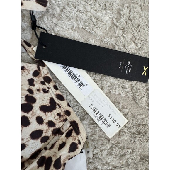 NWT Vitamin A Women’s Bikini Animal Print Sophia Bustier Small 6 - Picture 2 of 8
